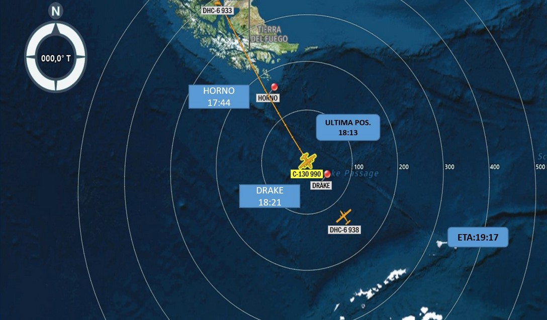 Quiénes son los tripulantes a bordo del avión militar chileno siniestrado