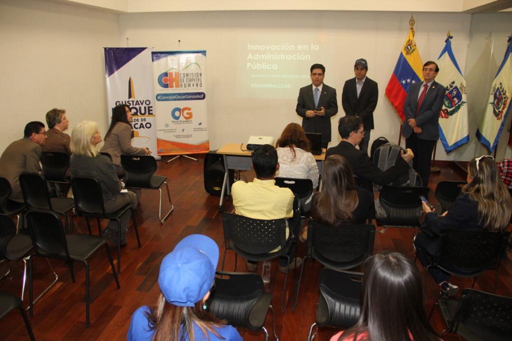 Llegó a Chacao la conferencia magistral “Innovación en la Administración Pública”