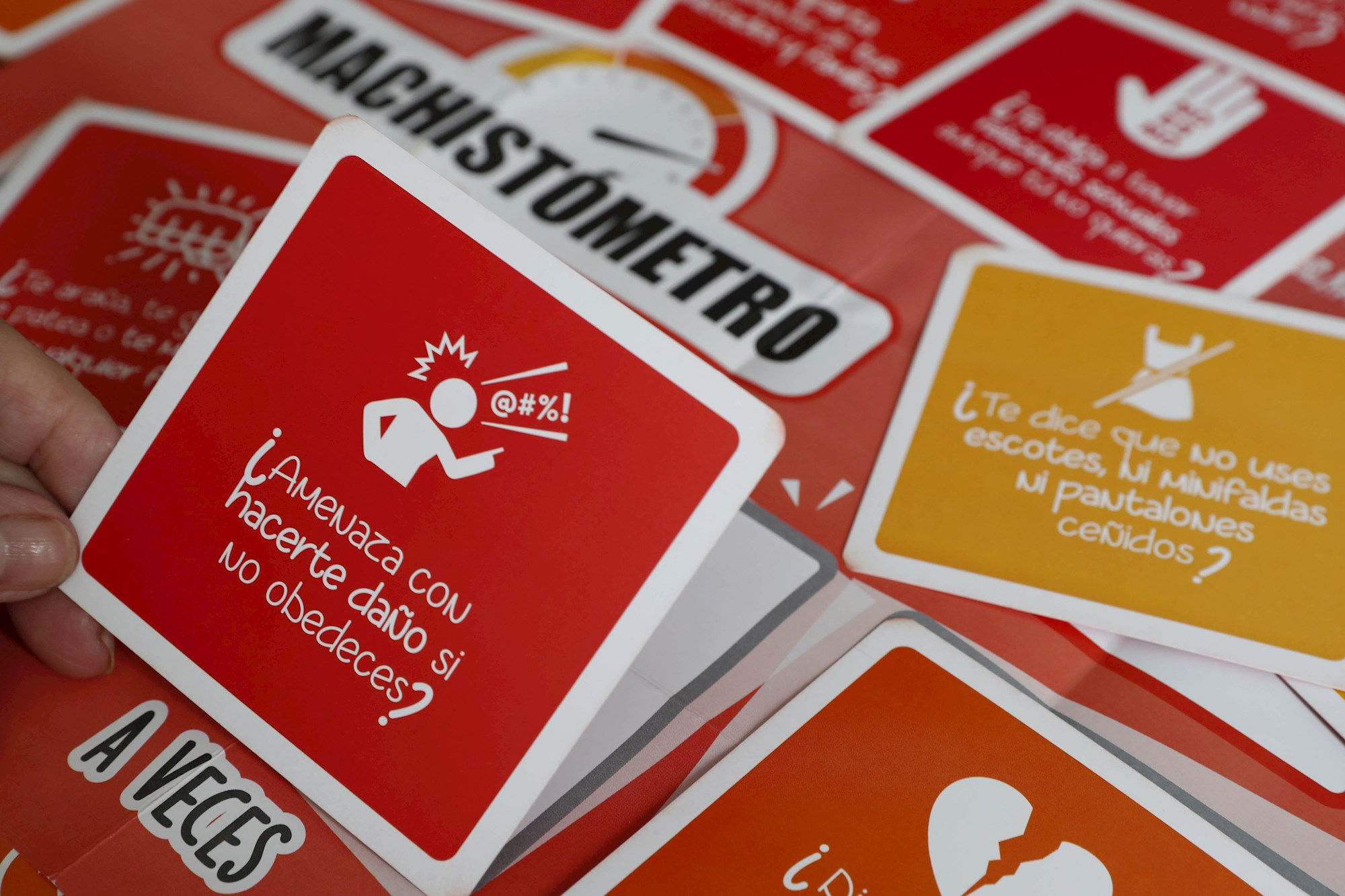 El “machistómetro”, el juego para salvar mujeres de una relación violenta