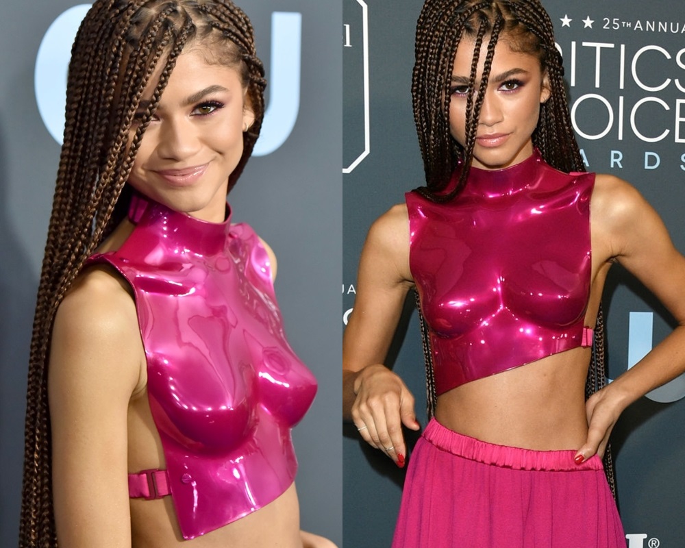 ¡Senda muchachota! El atuendo “metálico” de Zendaya que te alegrará la existencia (FOTO)