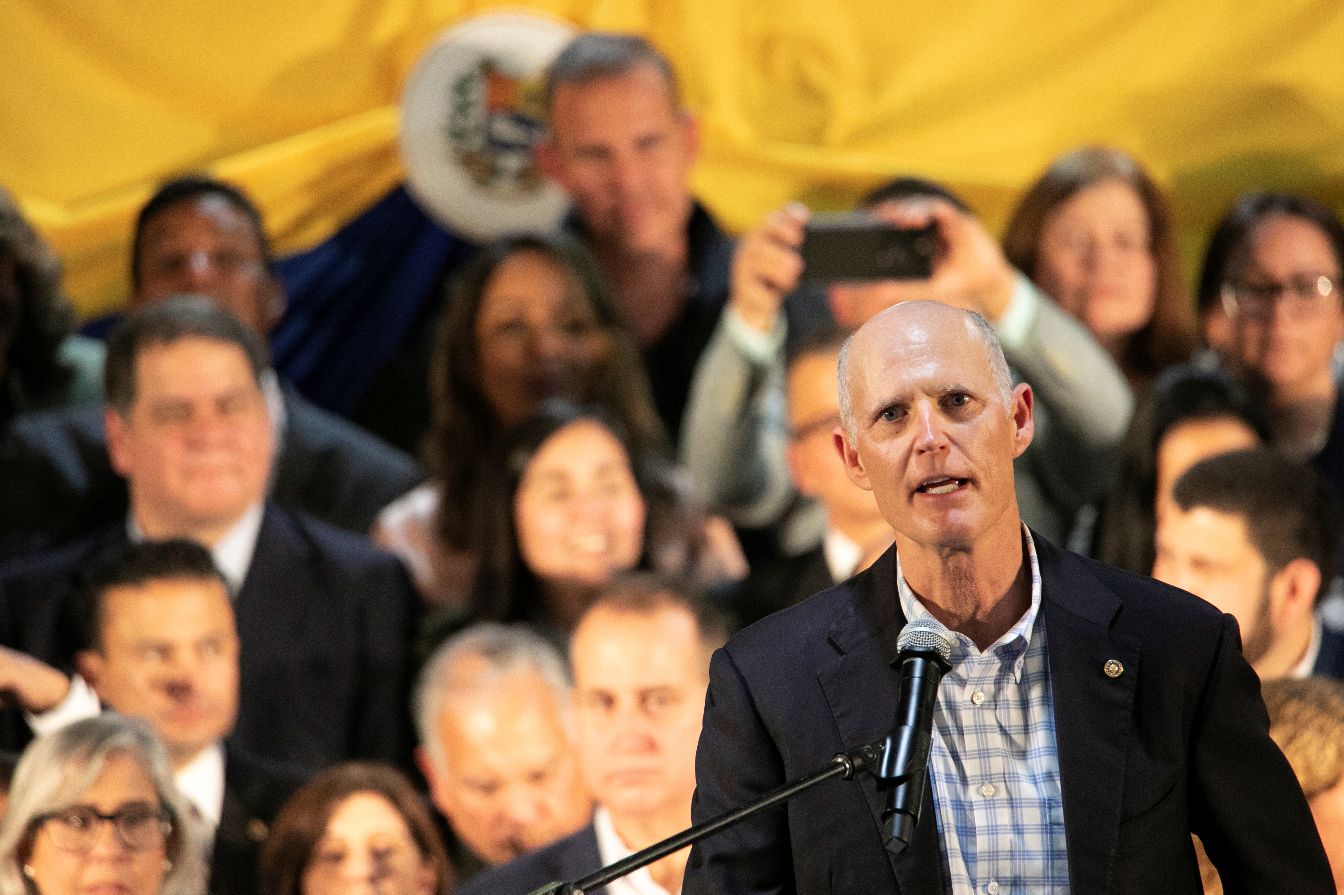 Rick Scott hace advertencia a Maduro tras el secuestro del tío de Juan Guaidó