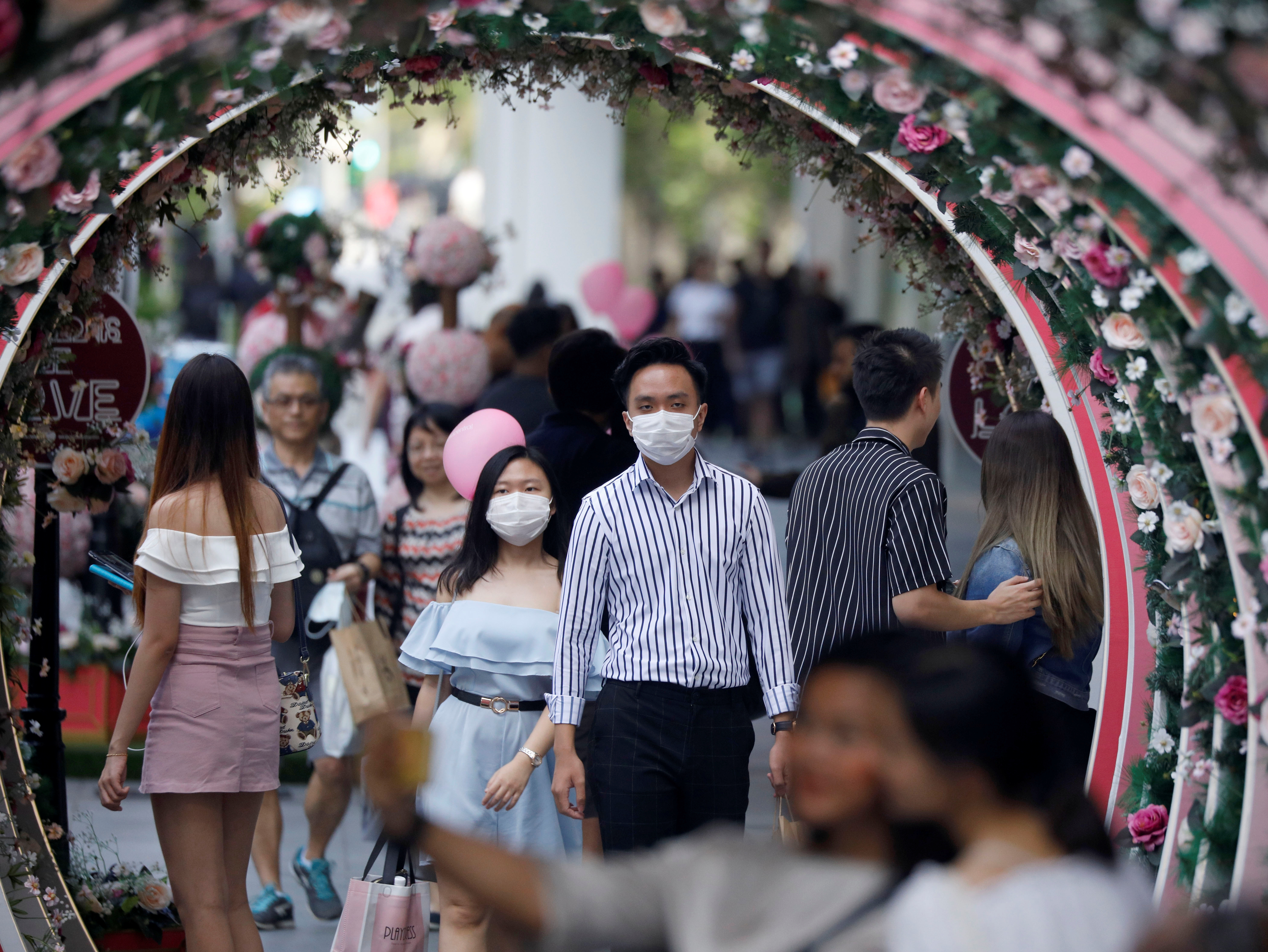 Amor en tiempos de coronavirus: ¿Cómo celebran San Valentín en China? (FOTOS)