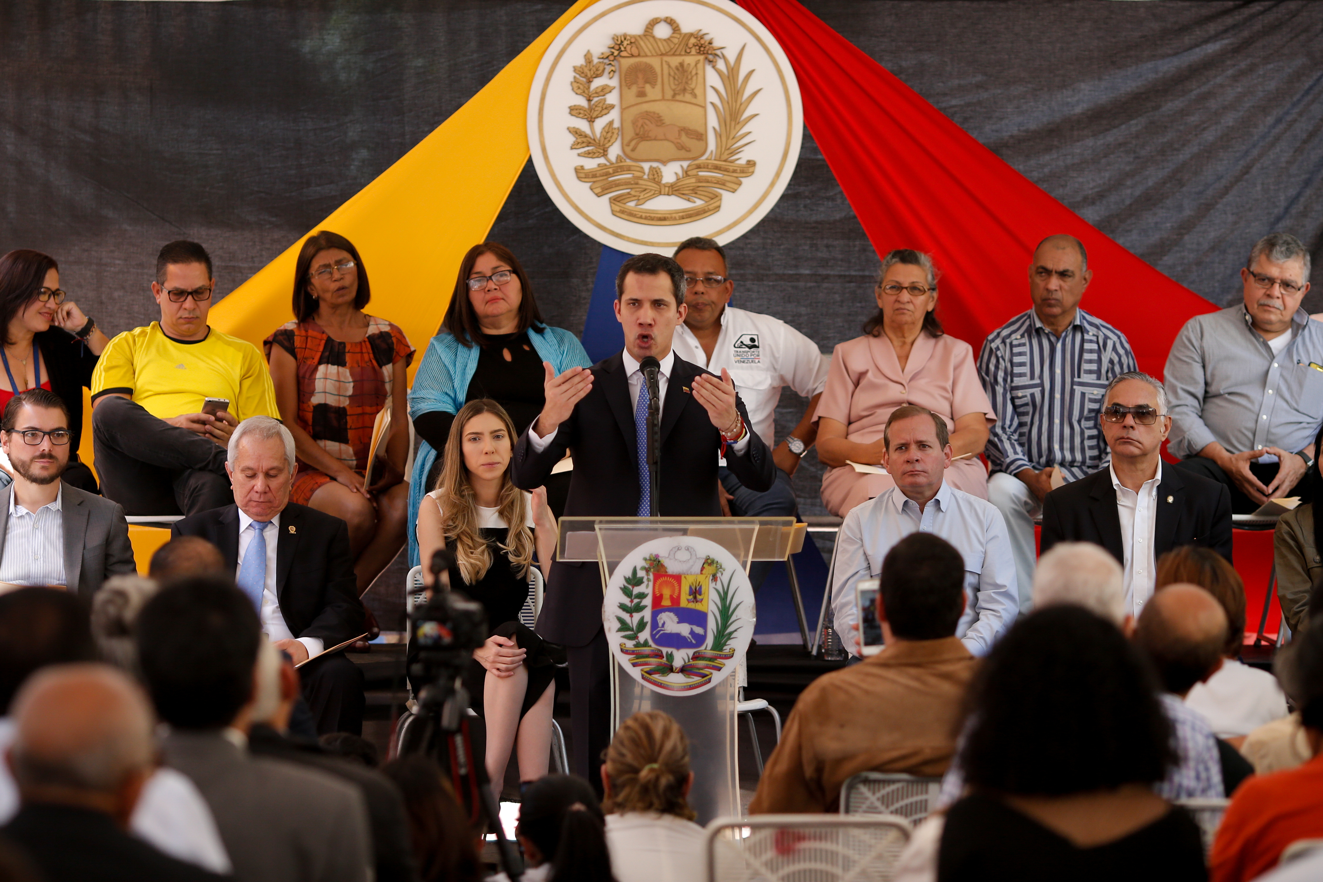 Guaidó sostuvo reunión con sindicatos y trabajadores en el marco del 1 de mayo