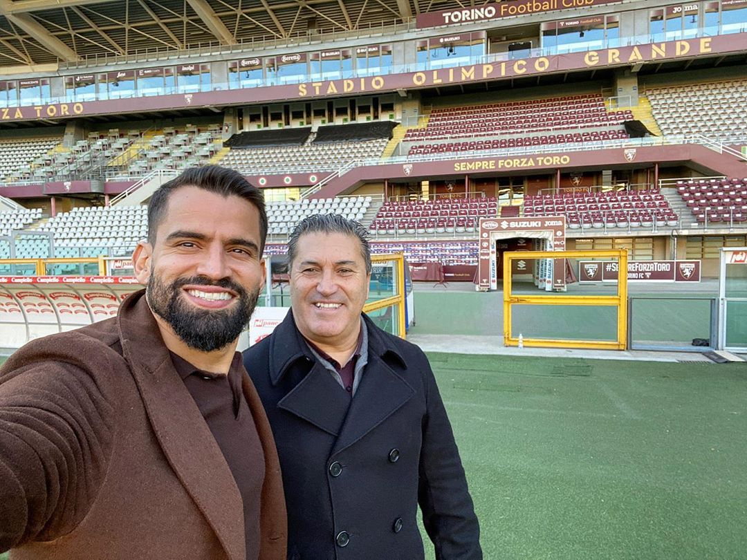 Tomás Rincón y su encuentro con el nuevo DT de La Vinotinto (FOTO)