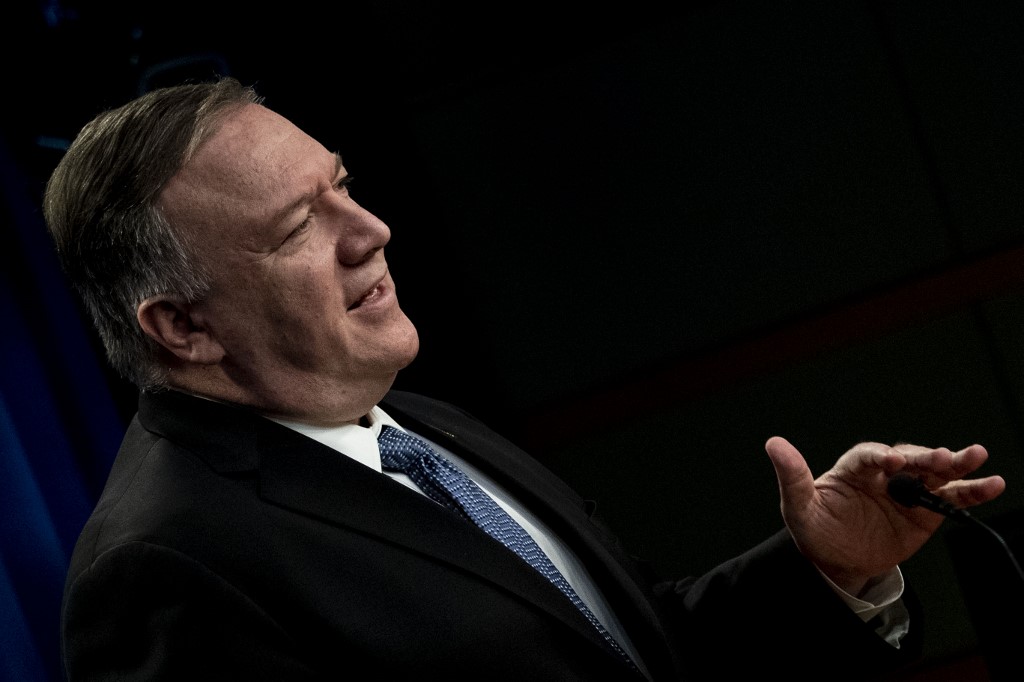 Pompeo señala que recompensa por altos funcionarios del régimen es para llevarlos ante la justicia 