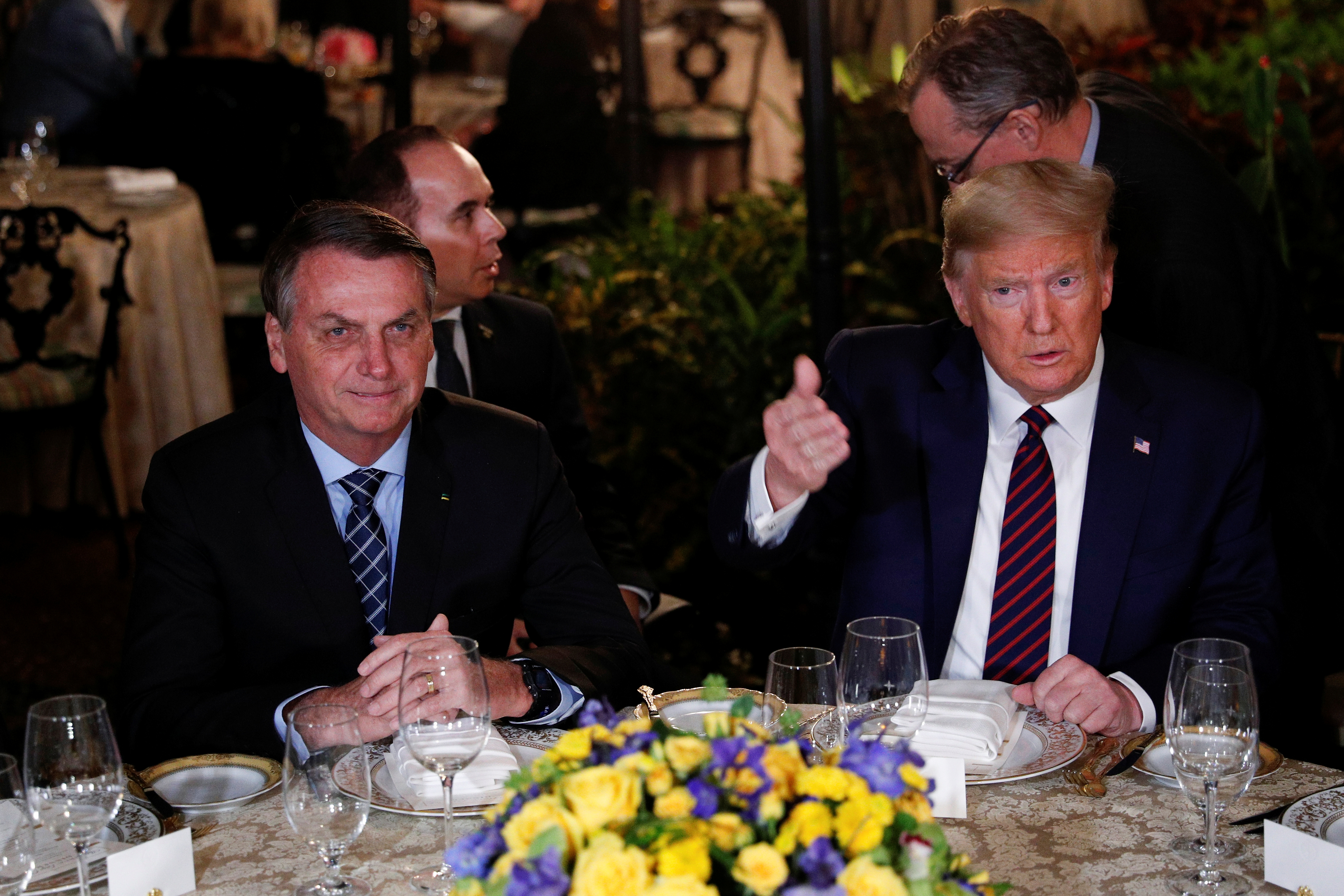 Trump y Bolsonaro renuevan su apoyo a Guaidó