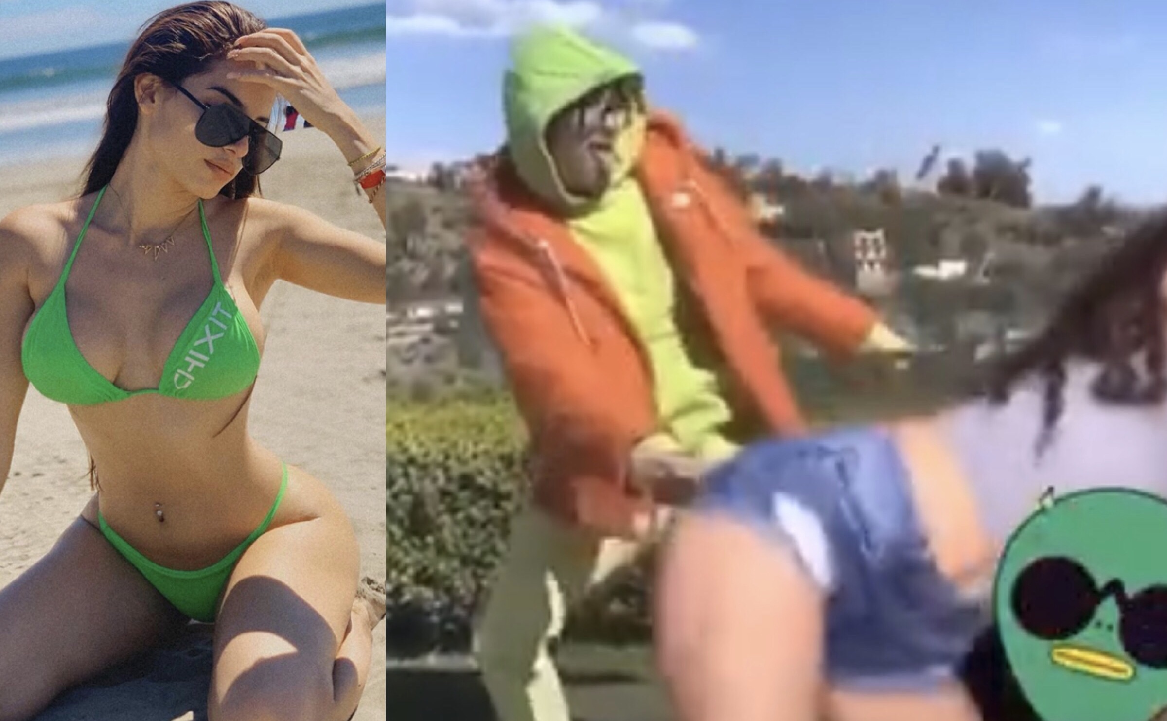 ¡Bastante carne! Venezolana sorprendió a Bad Bunny con su impactante twerk