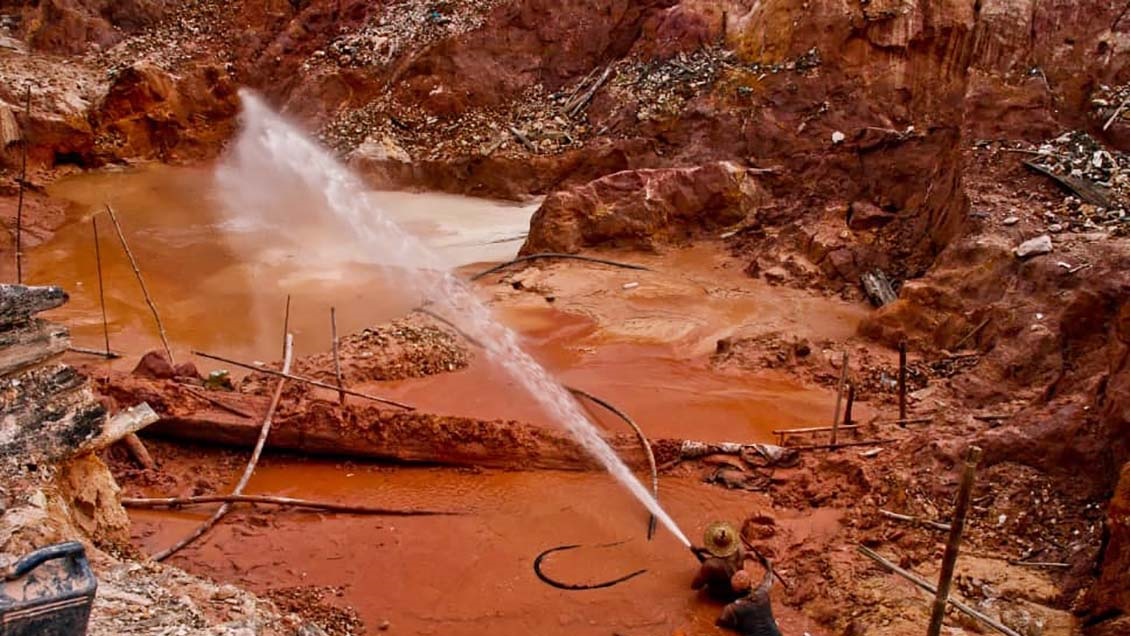 “Hasta donde es posible saber, los grandes ríos de Guayana están contaminados por mercurio”