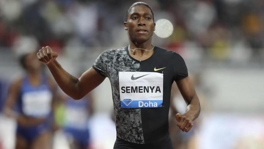 La atleta Caster Semenya aplastó el récord de abdominales de Cristiano Ronaldo (Video)