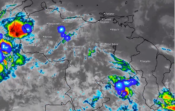 El estado del tiempo en Venezuela este #23Abr, según Inameh