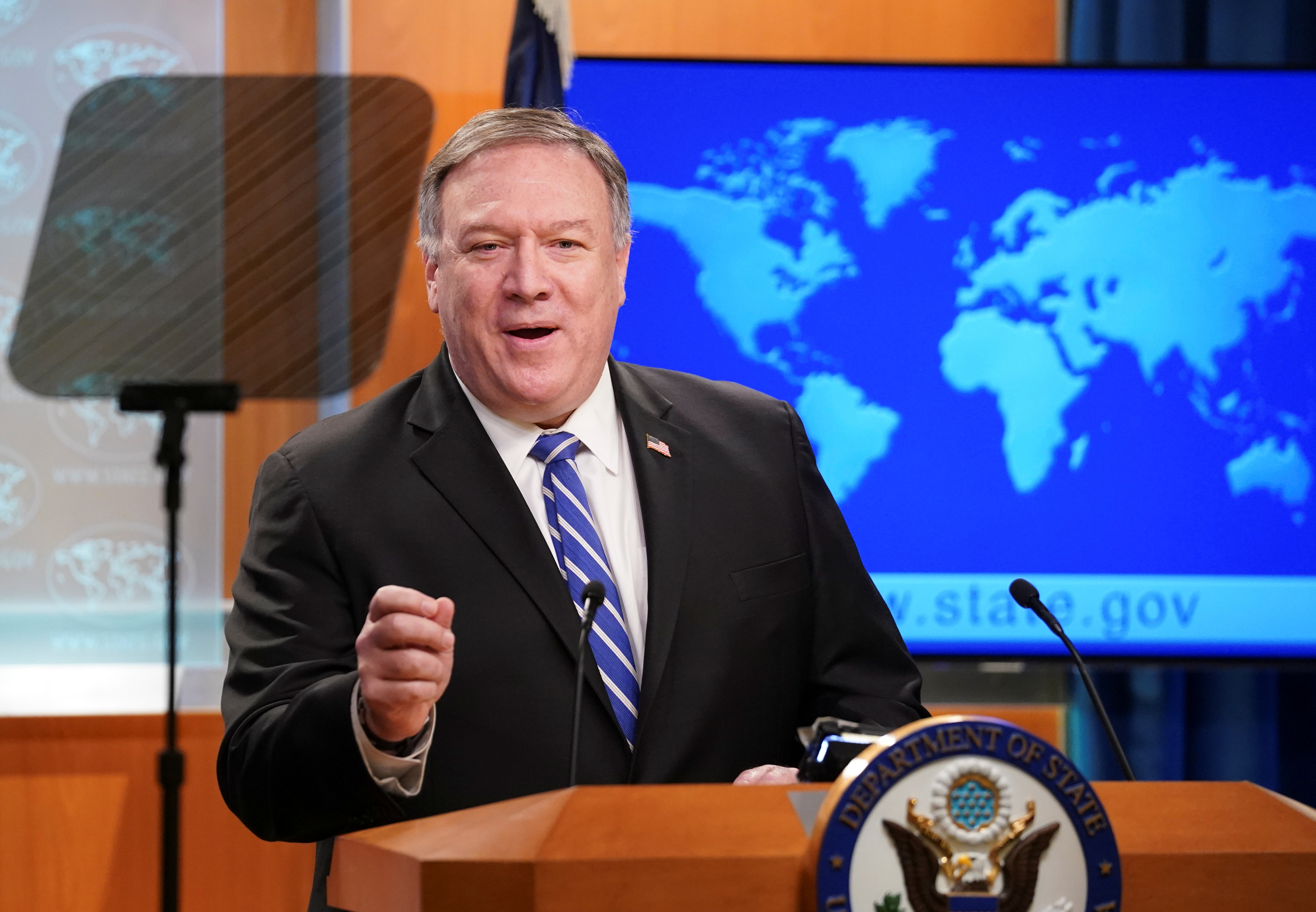 Pompeo sobre cierre de DirecTV en Venezuela: Maduro prefirió proteger a sus compinches y su dinero