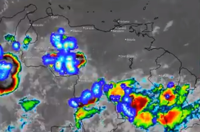 El estado del tiempo en Venezuela este martes #26May, según el Inameh