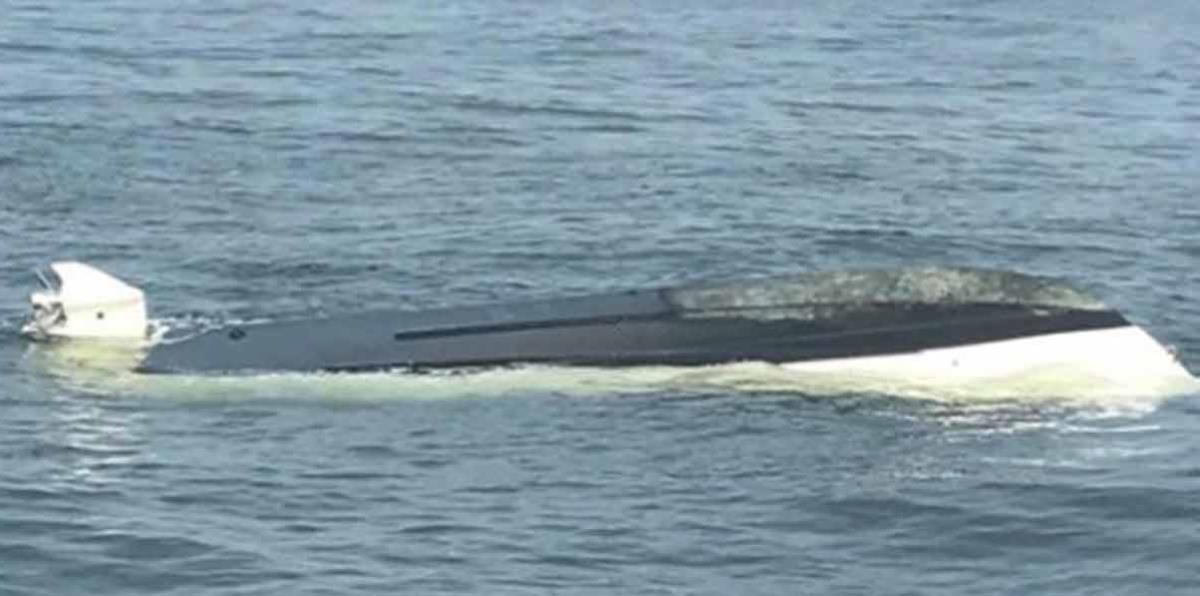 ¡Tremendo susto! Ballena voltea a dos navegantes en Nueva Jersey