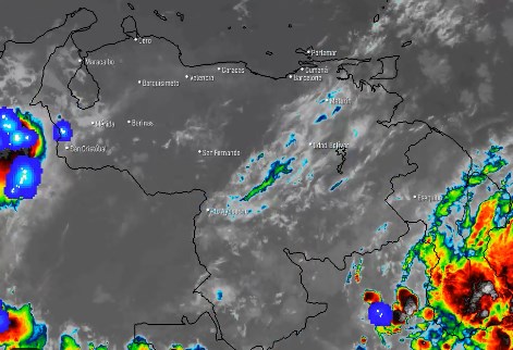 El estado del tiempo en Venezuela este martes #2Jun, según el Inameh