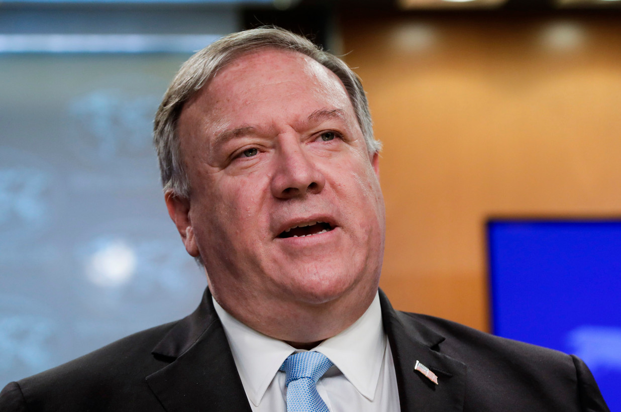 Pompeo afirmó que la comunidad internacional no considera justo el show electoral de Maduro