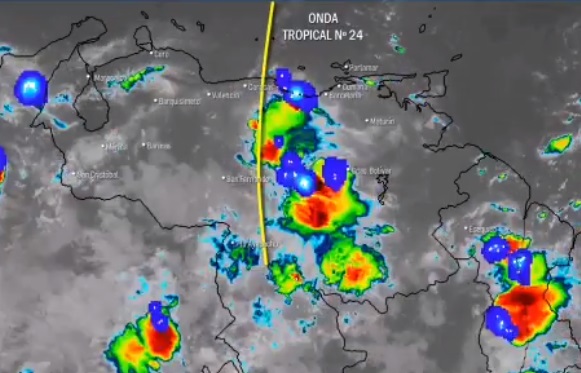 El estado del tiempo en Venezuela este sábado #25Jul, según el Inameh