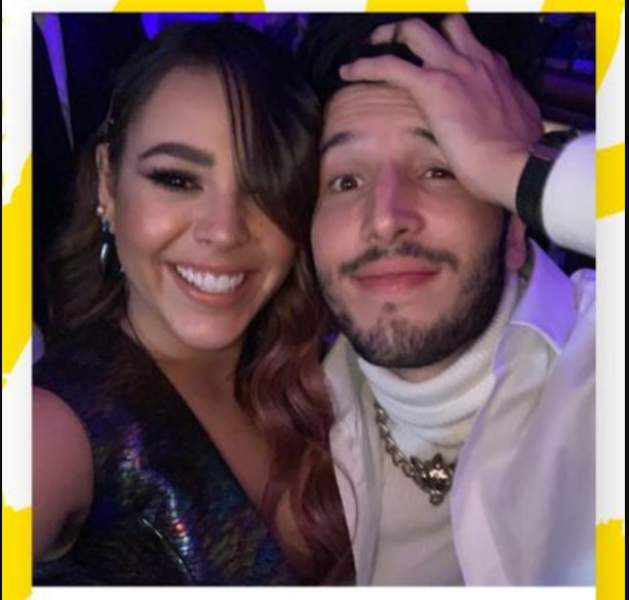 En un live: Danna Paola y Sebastián Yatra ¿se burlaron de Tini Stoessel?