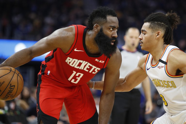 VIRAL: La exagerada mascarilla que utiliza James Harden, la estrella con la barba más larga de la NBA (Foto)