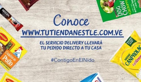 Nestlé desarrolló un portal de compras online y delivery