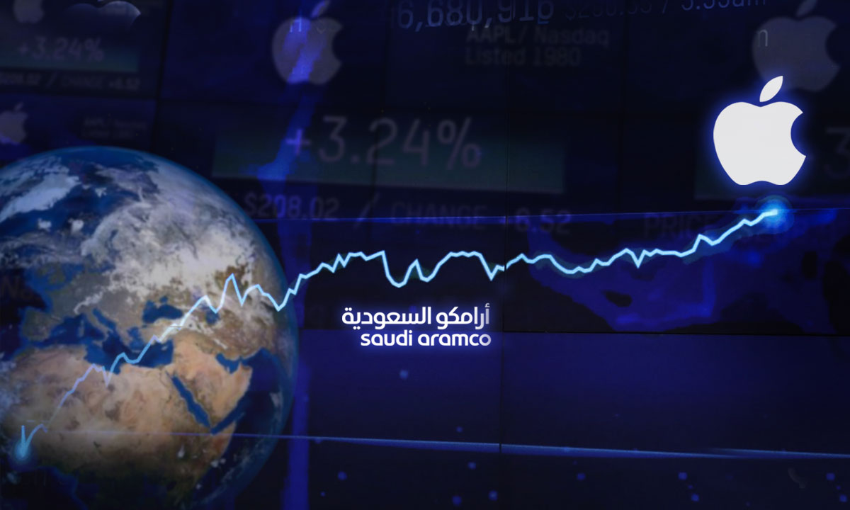 Apple supera a Saudi Aramco y se convierte en la empresa con mayor valor de mercado del mundo