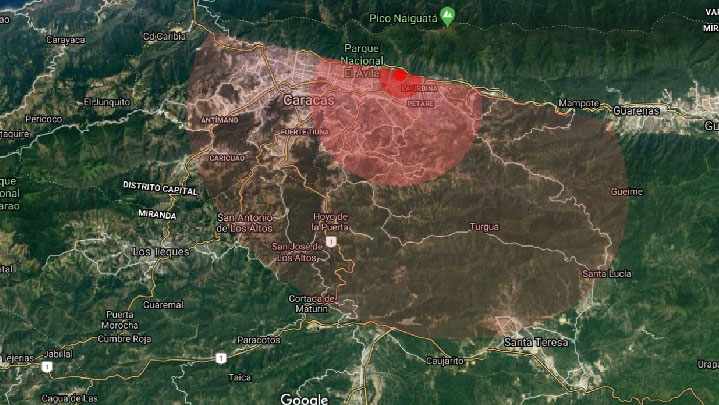 El daño de la explosión en Beirut visualizado en Caracas (IMAGEN)