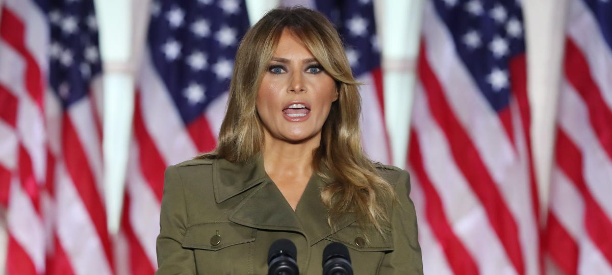 Las llamativas palabras de Melania Trump al despedirse de la Casa Blanca