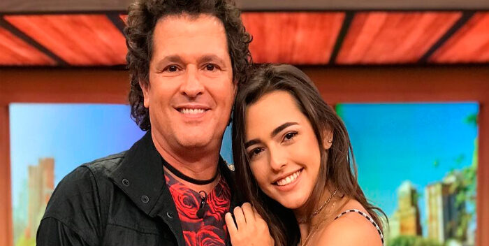 Hija de Carlos Vives dejó su retaguardia al aire por una buena causa