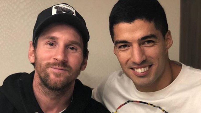 El presidente del Atlético de Madrid no descarta juntar a Leo Messi con Luis Suárez en el equipo