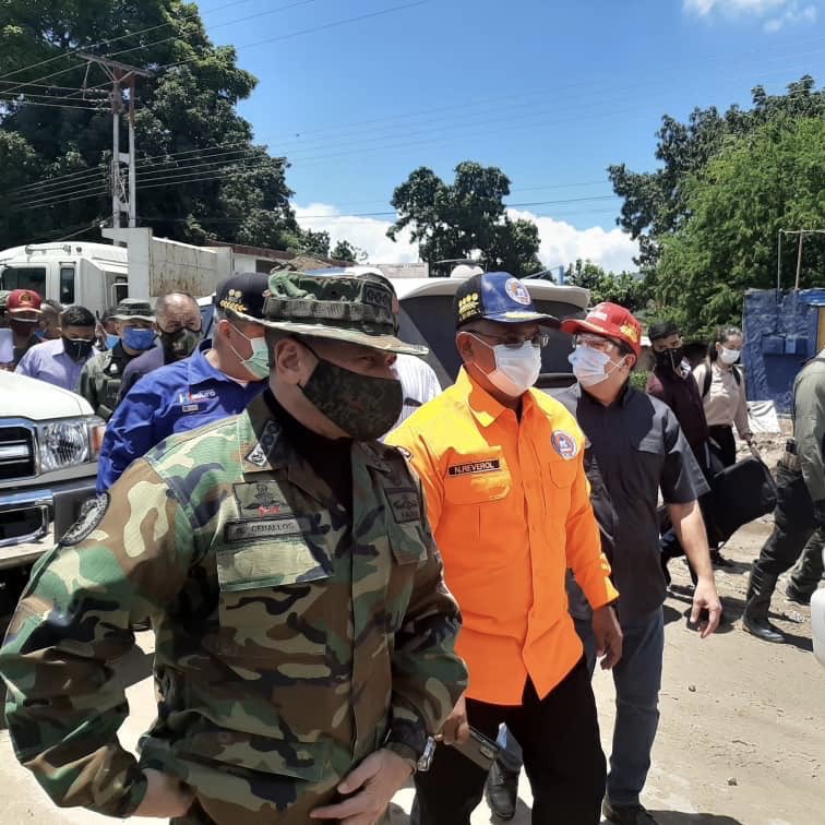 ¿Para la foto? Maduro no se atrevió ir hasta El Limón a ver el desastre y mandó a Reverol y Ceballos