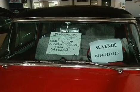 Se roban la gasolina de los carros estacionados en Valencia