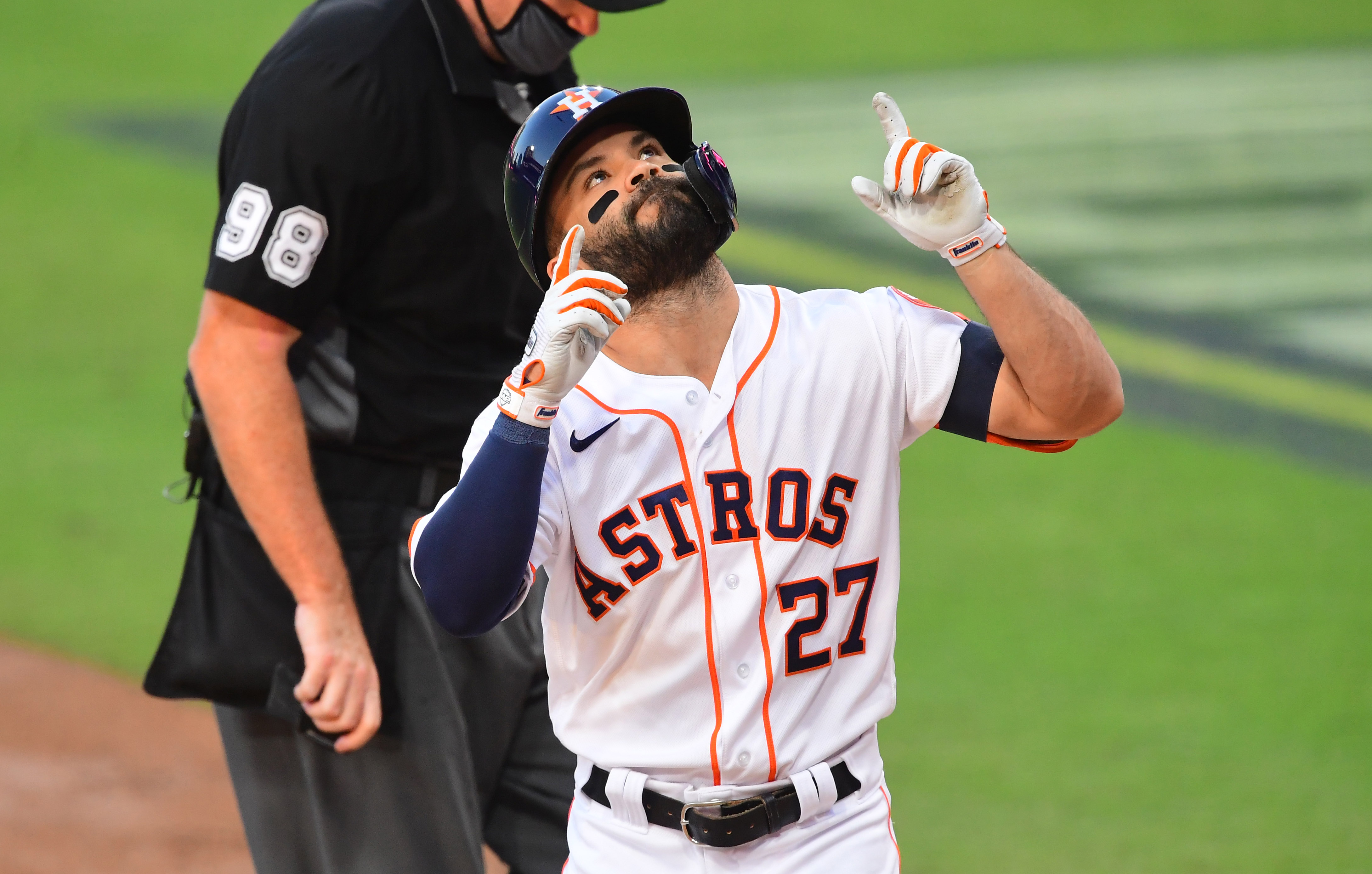 Altuve rompió una nueva marca de Miguel Cabrera en postemporada (Videos)