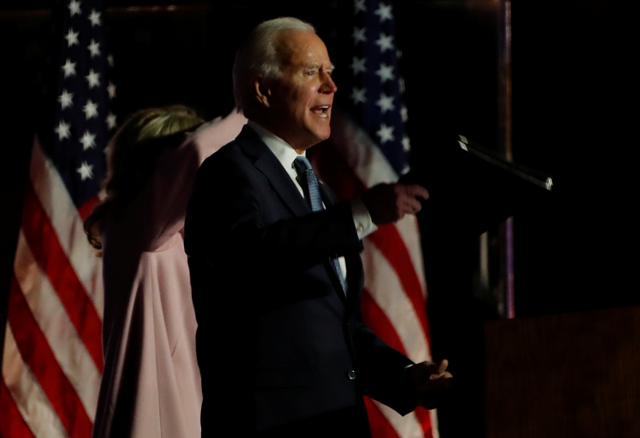 Biden dice que es optimista sobre el resultado de la elección presidencial en EEUU