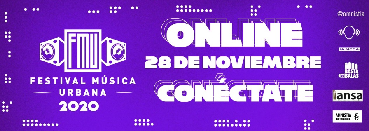 Disfruta del Festival Música Urbana online y únete a la movida mundial contra la violencia armada