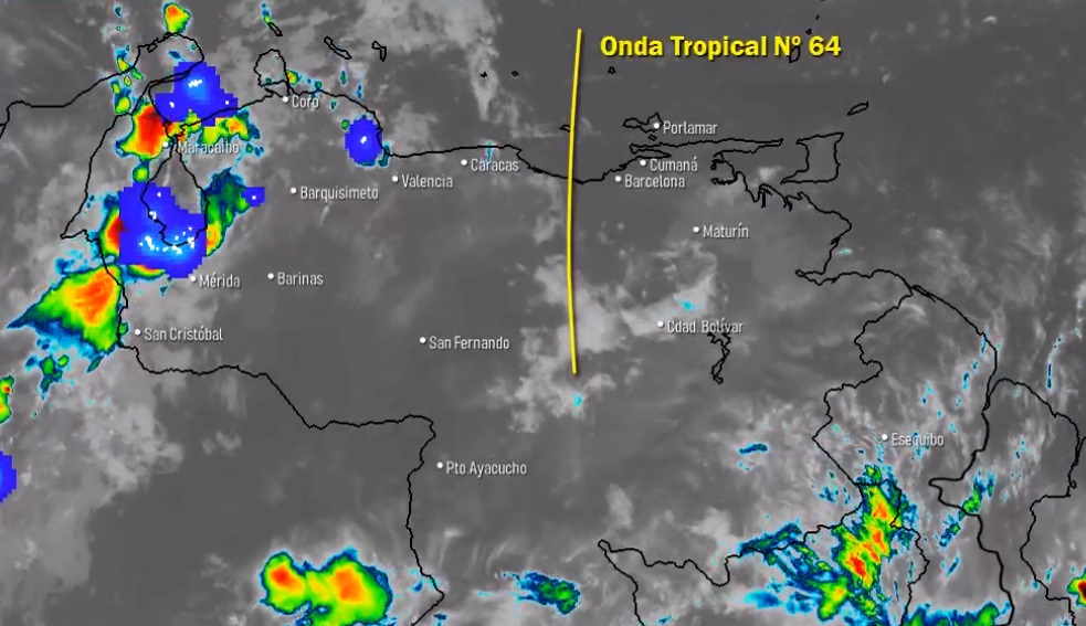 El estado del tiempo en Venezuela este jueves #19Nov, según el Inameh