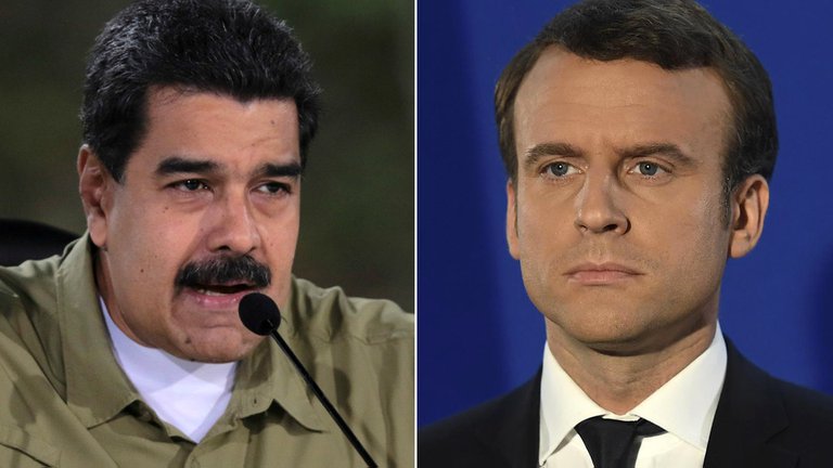 El régimen de Maduro estalló por la carta que Macron escribió sobre la muerte de Maradona