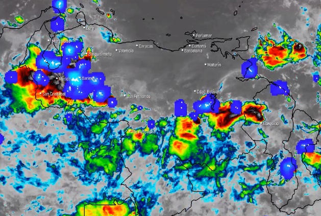 El estado del tiempo en Venezuela este viernes #11Jun, según el Inameh