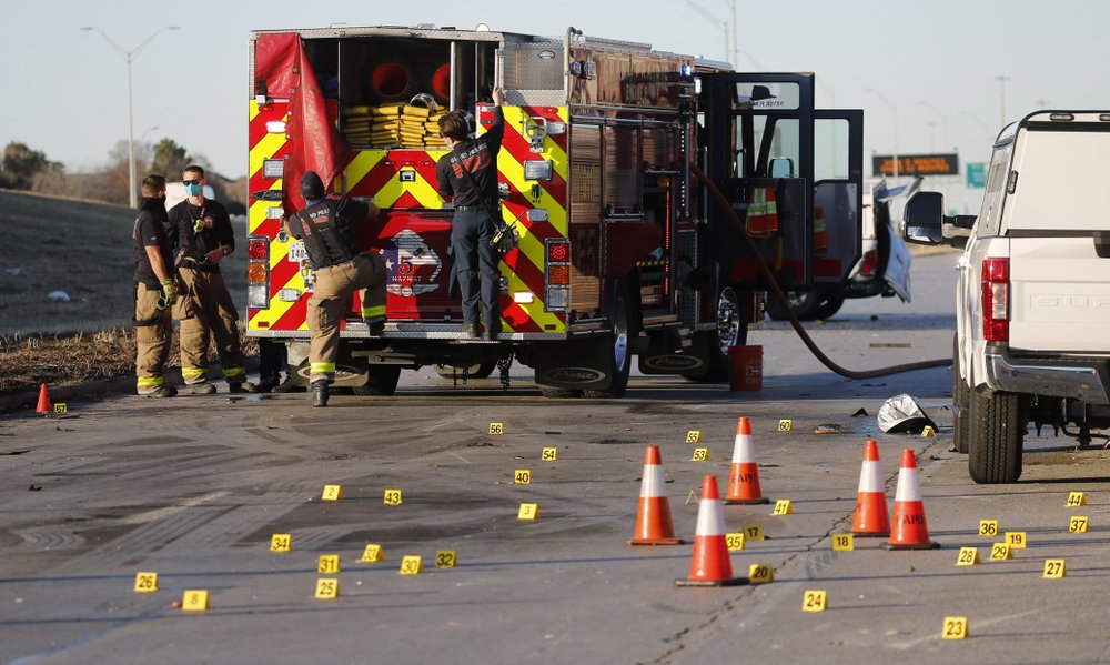 Accidente en Nueva York dejó saldo de nueve heridos