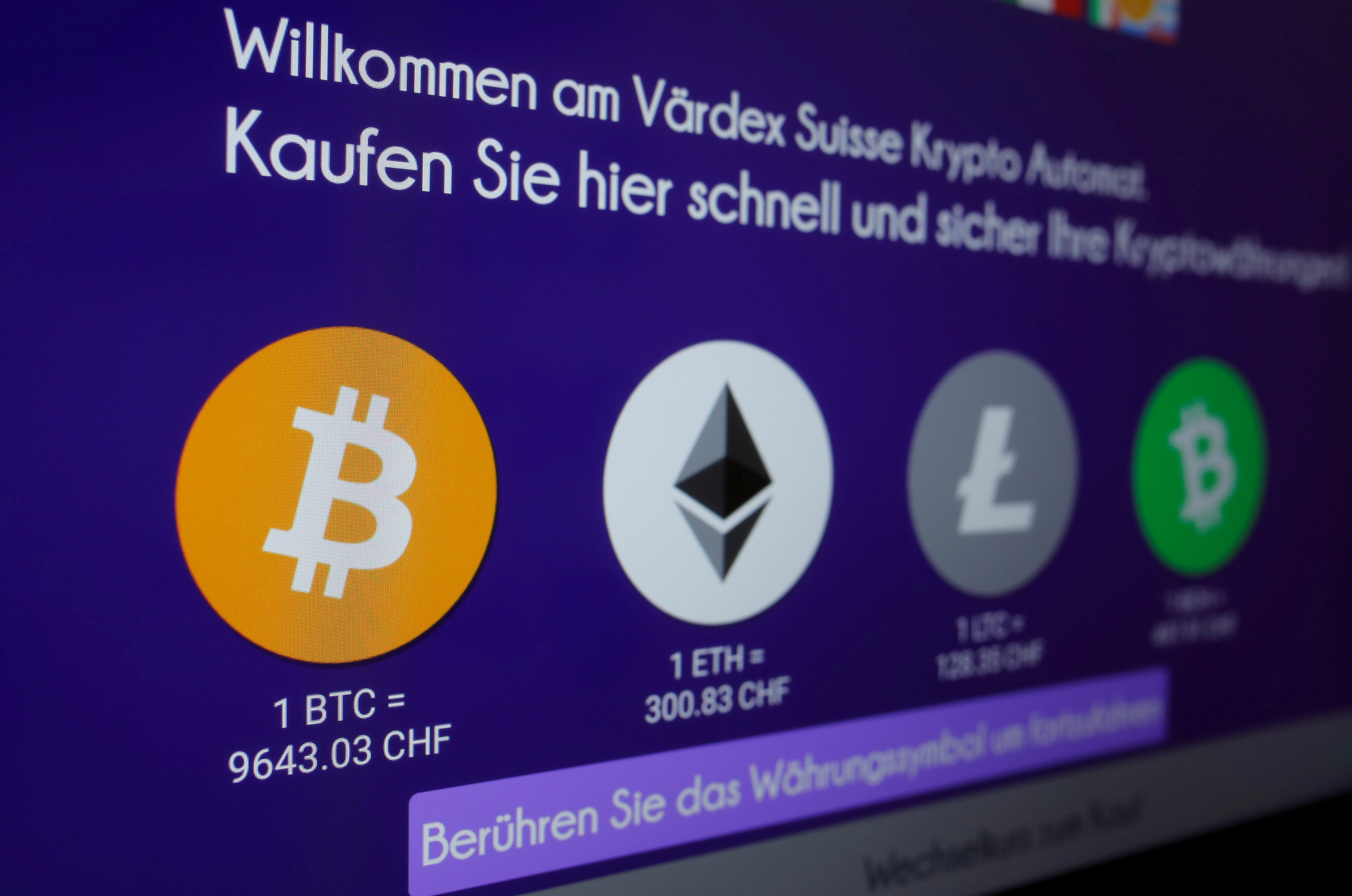 La criptomoneda ether alcanza su máximo histórico y supera los 1.400 dólares