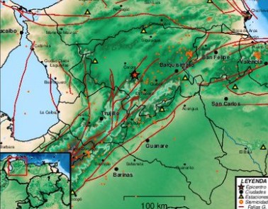 Sismo de magnitud 3.2 en Lara