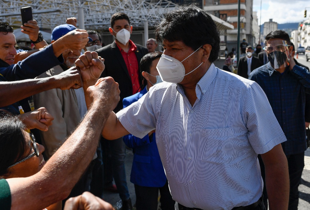 Evo Morales asegura que el fraude electoral en Venezuela “fortalecerá la democracia” en la región (VIDEO)