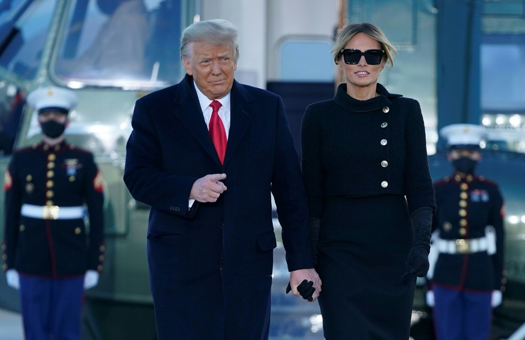 Melania Trump ofreció su último mensaje como primera dama de EEUU (VIDEO)