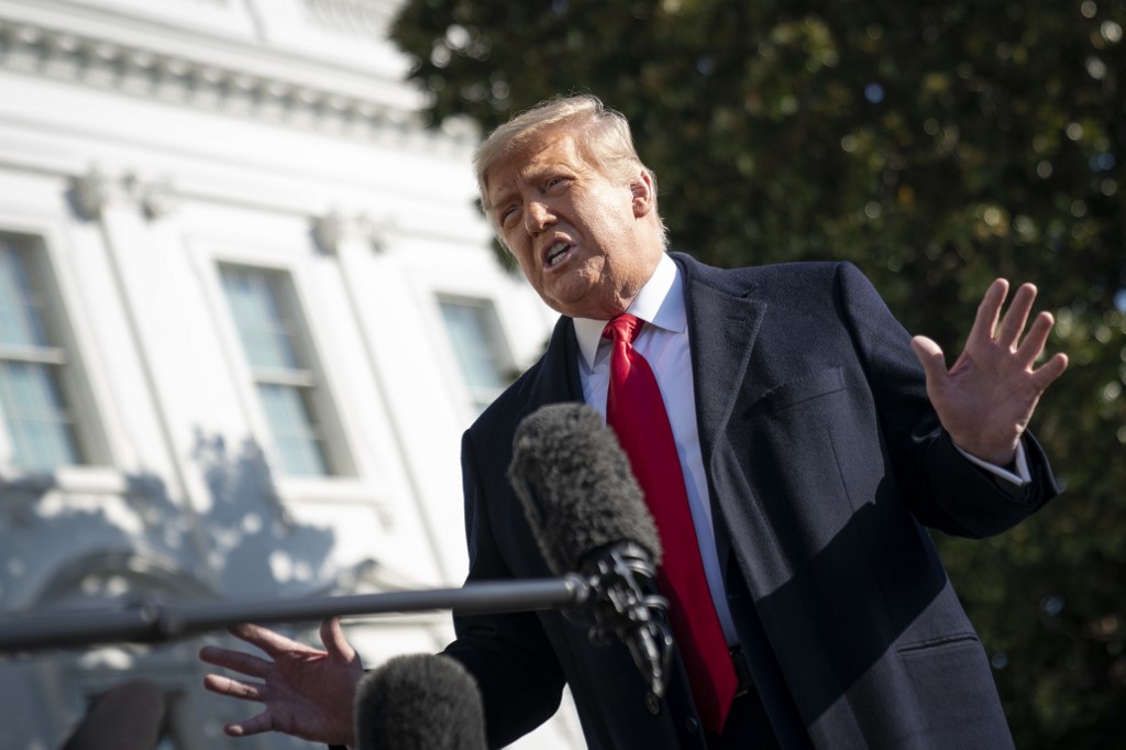 Trump califica su discurso antes de la toma del Capitolio como “totalmente apropiado”