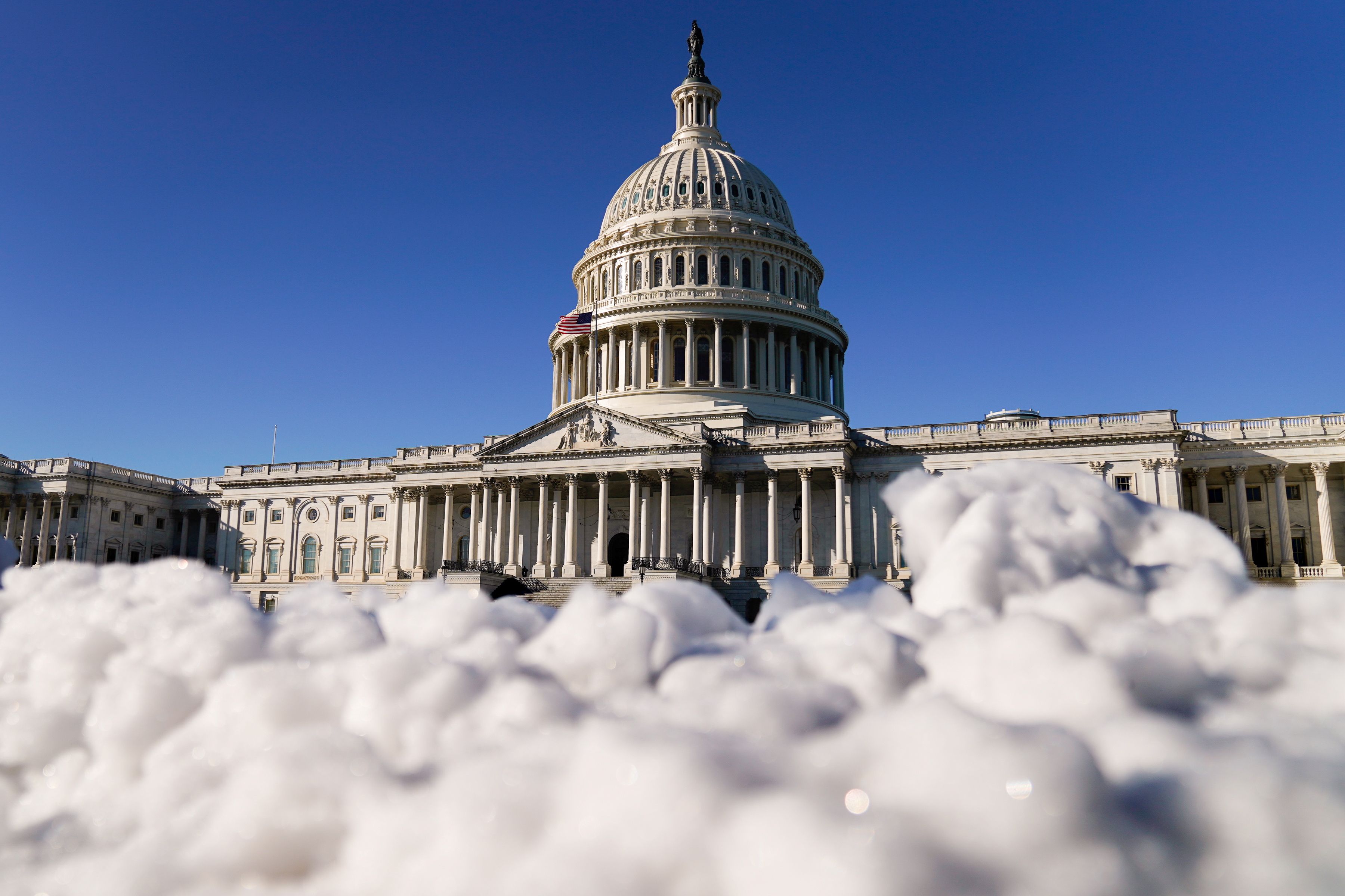 Un día de caos en el Capitolio de EEUU