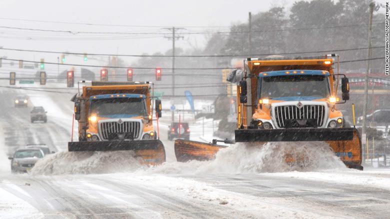 Más de 60 millones de personas en EEUU bajo alertas por clima invernal