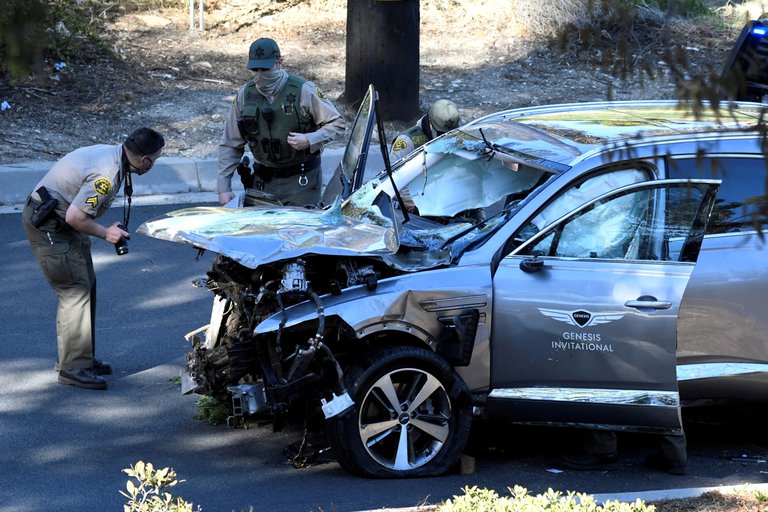 Accidente de Tiger Woods: La pieza clave que determinará qué lo ocasionó