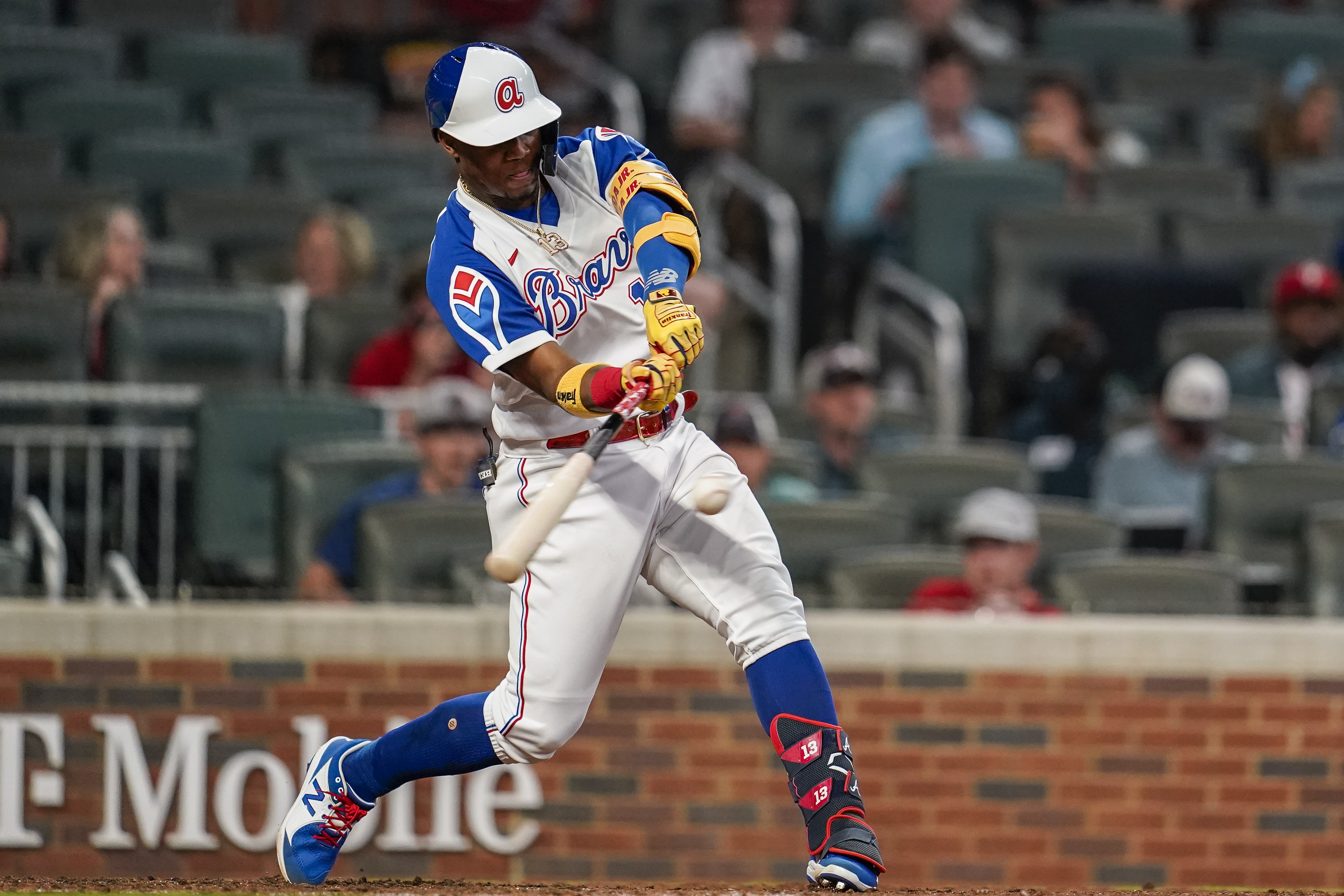 ¡Arepa power! Ronald Acuña Jr. conectó dos PODEROSOS jonrones contra los Marlins (Videos)