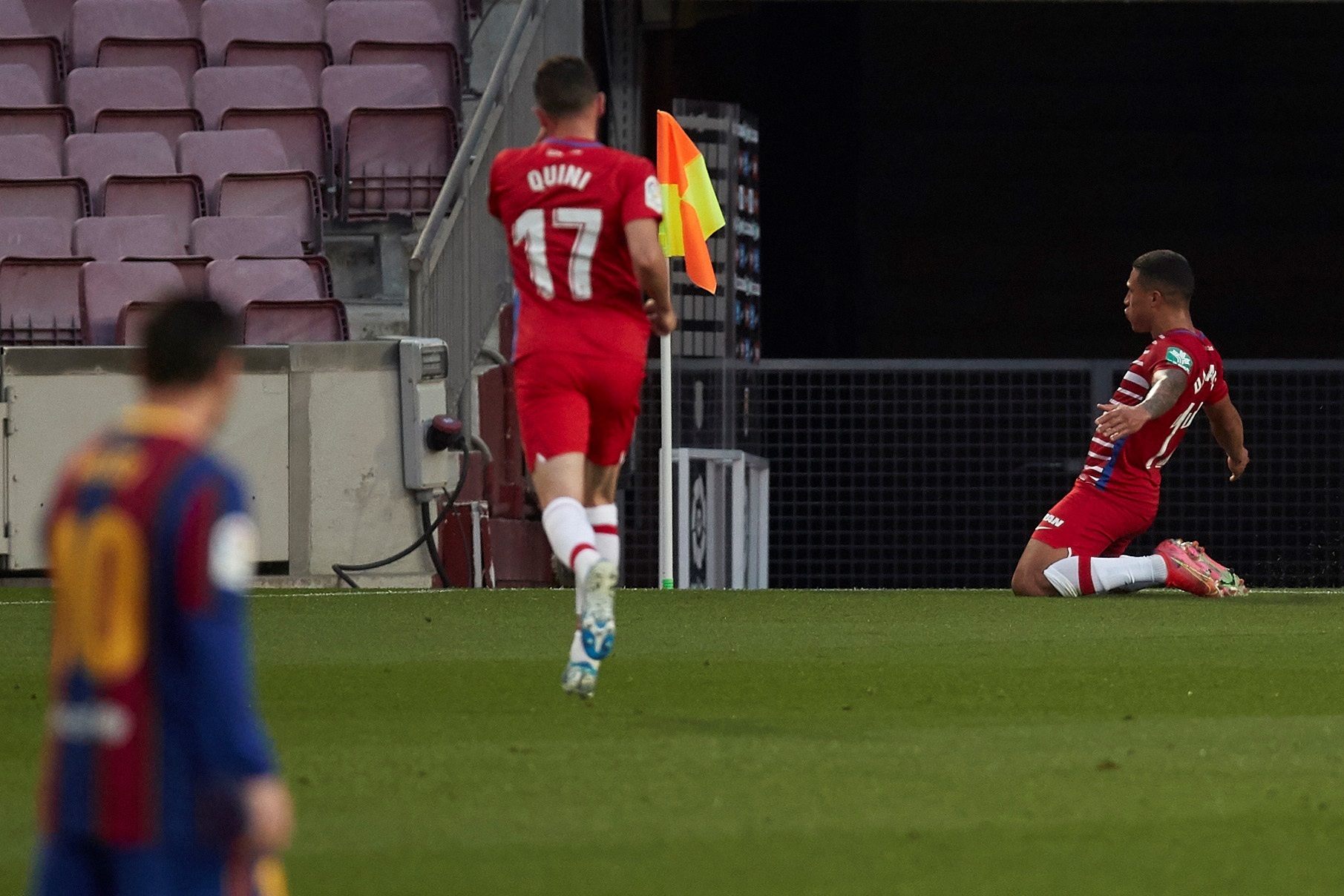 El Granada le arruinó la fiesta al Barcelona con GOLAZO de Darwin Machís (Video)