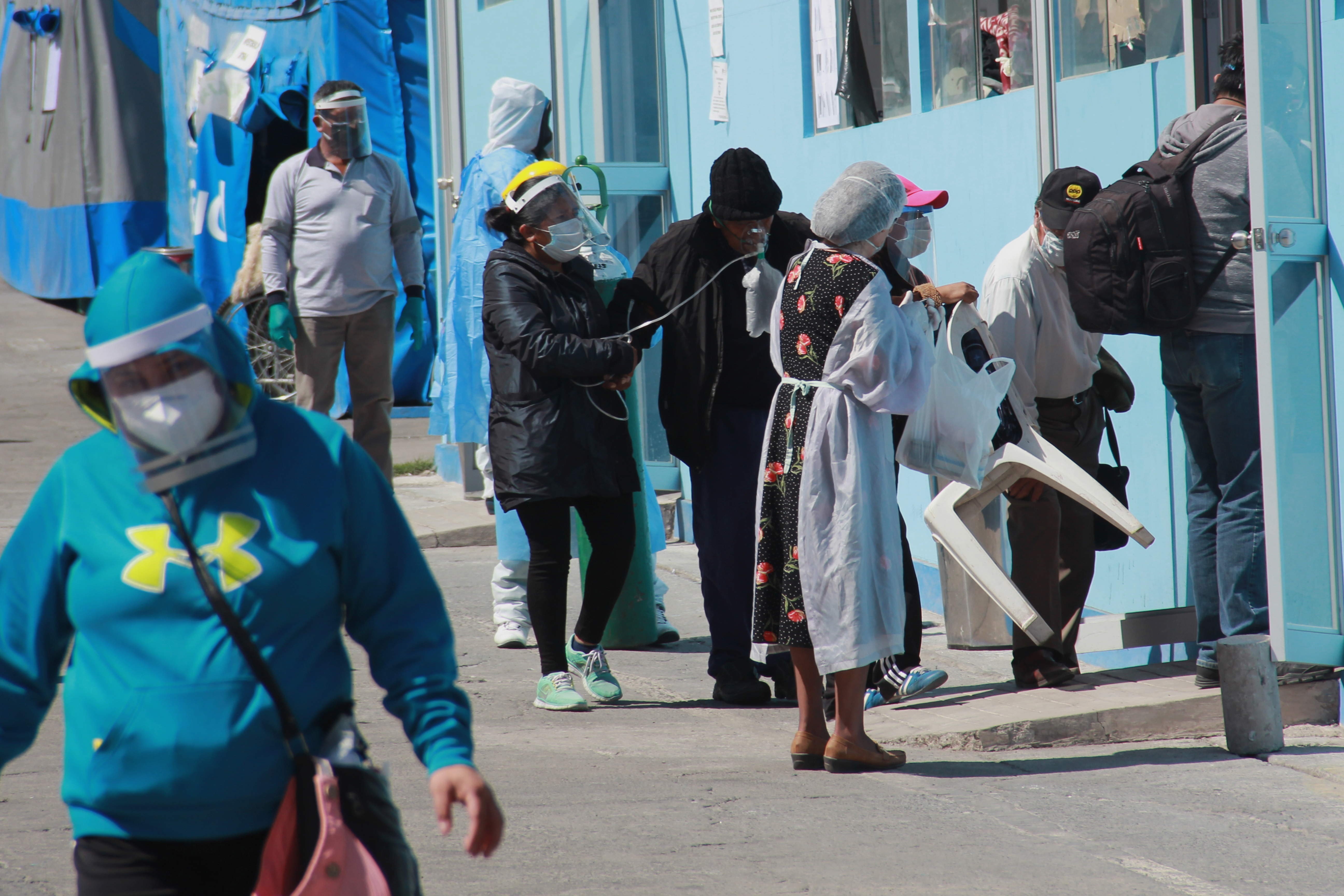 Murieron 12 personas en un hospital de Perú por desabastecimiento de oxígeno