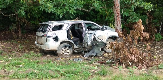 DESTROZADA: Así quedó una camioneta del frente 10 de las Farc tras ataques en Apure (FOTO)