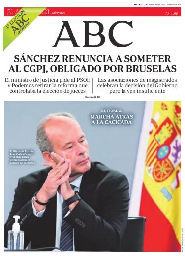 Portadas de la prensa internacional de este miércoles 21 de abril de 2021